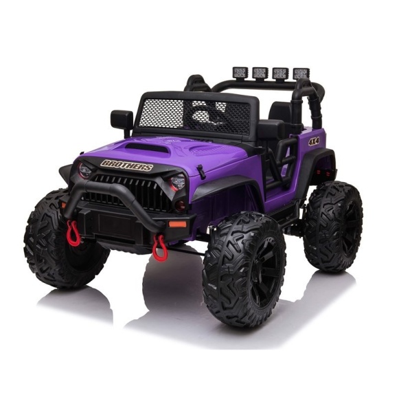  Dětské elektrické autíčko Jeep Power fialové