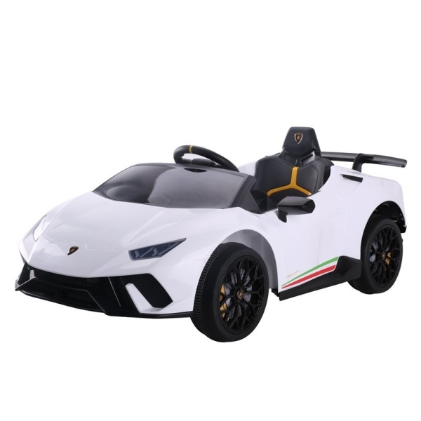  Dětské elektrické autíčko Lamborghini Huracan 4x4 bílé