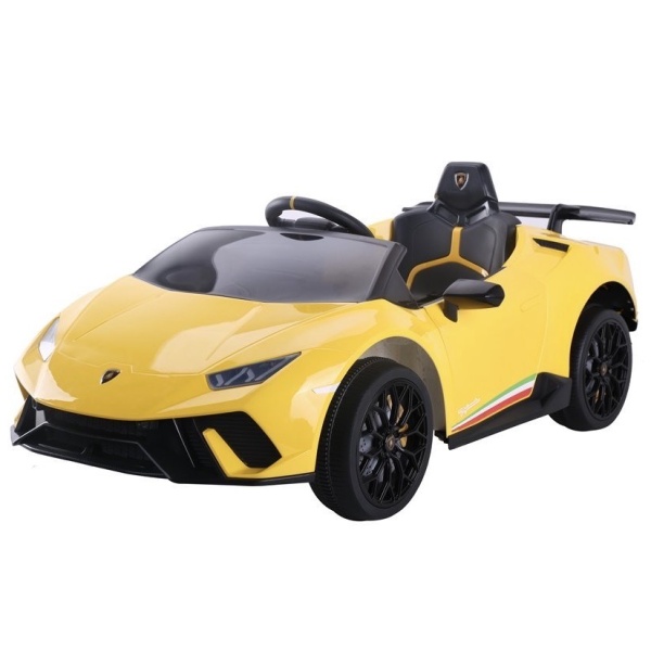  Dětské elektrické autíčko Lamborghini Huracan 4x4 žluté