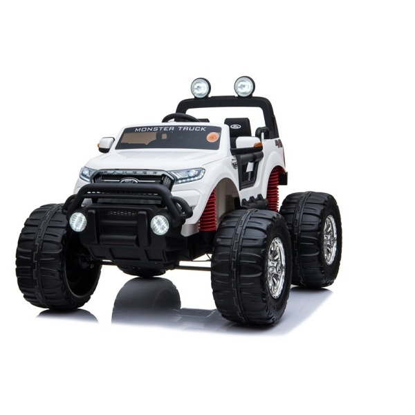  Elektrické autíčko Ford Ranger Monster 4x4 LCD MP4 bílé