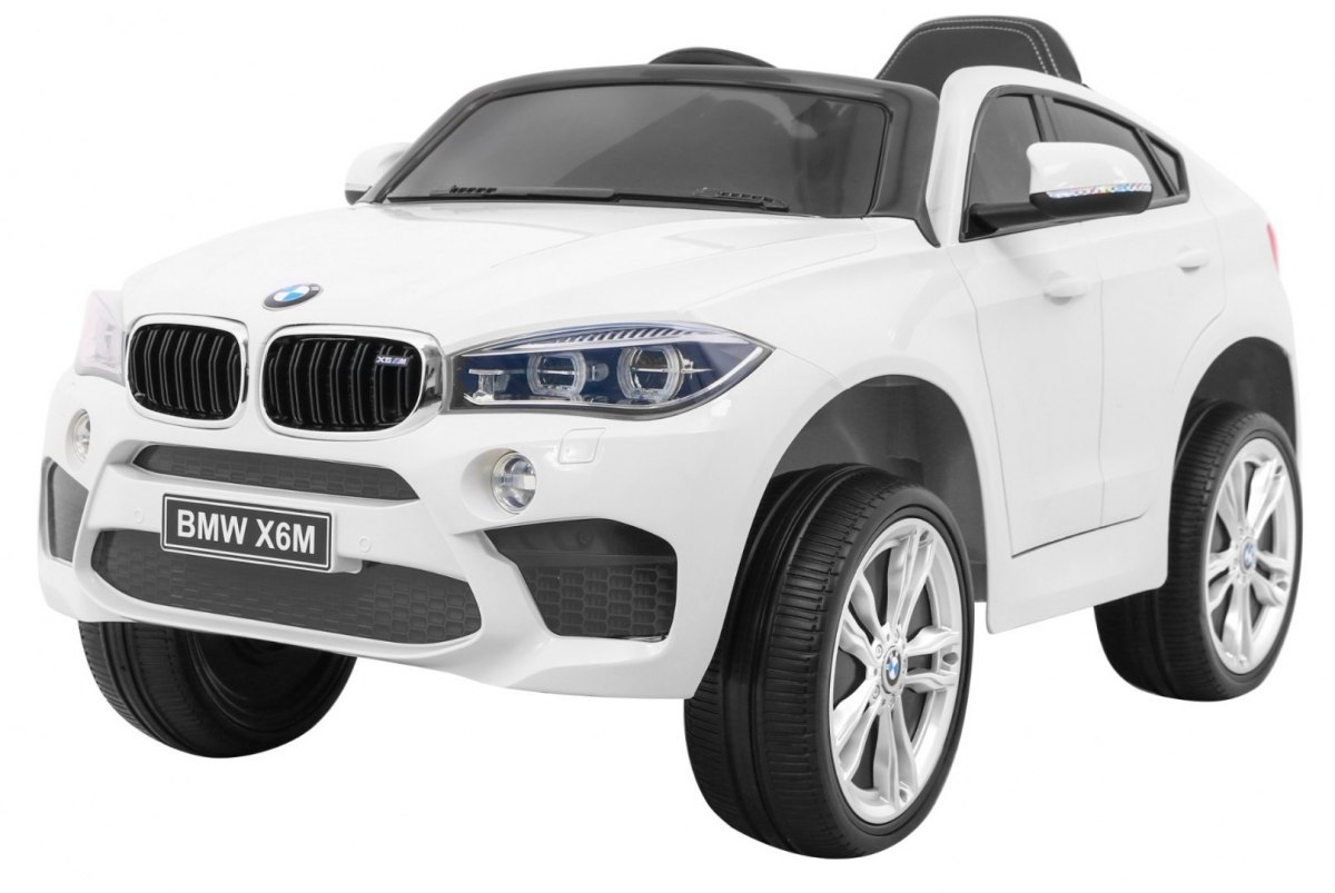  Elektrické autíčko BMW X6 M bílé