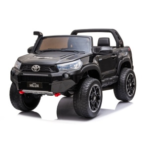  Dětské elektrické autíčko Toyota Hilux 4x4 lakované černé
