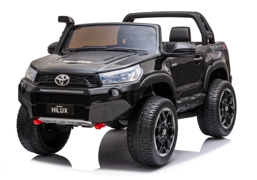 Dětské elektrické autíčko Toyota Hilux 4x4 lakované černé