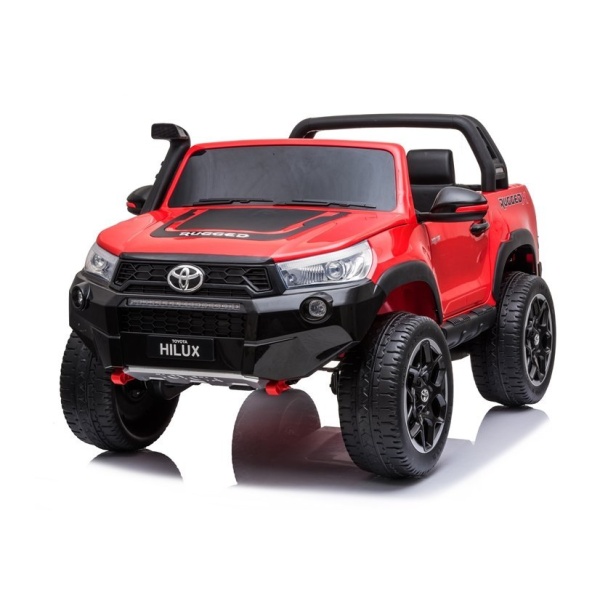  Dětské elektrické autíčko Toyota Hilux 4x4 lakované červené