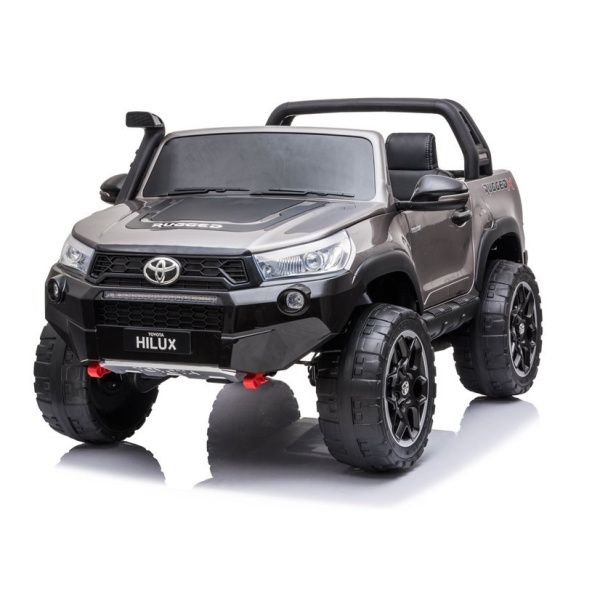  Dětské elektrické autíčko Toyota Hilux 4x4 lakované šedé