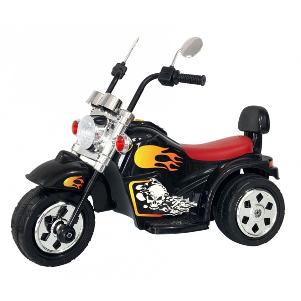  Dětská elektrická motorka Hot Chopper černá