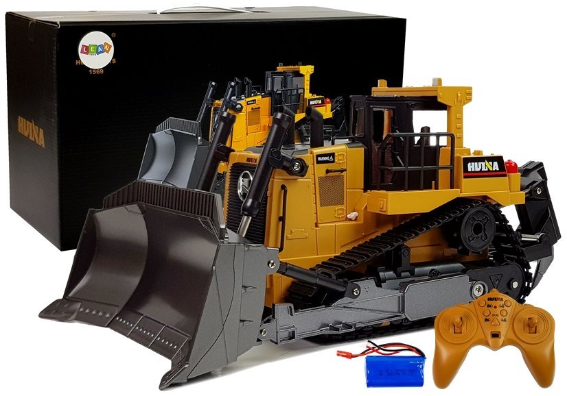 Auto na dálkové ovládání Buldozér RC 1:16  Auto na dálkové ovládání Buldozér RC 1:16