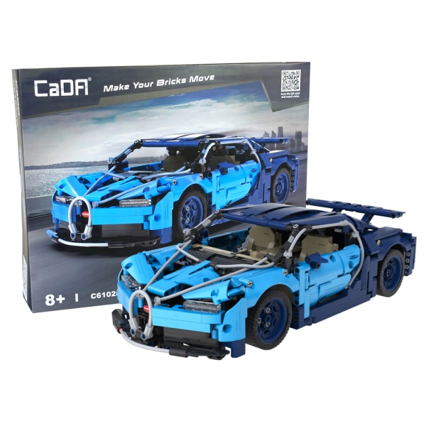  Stavebnice technic sportovní auto Phantom modré