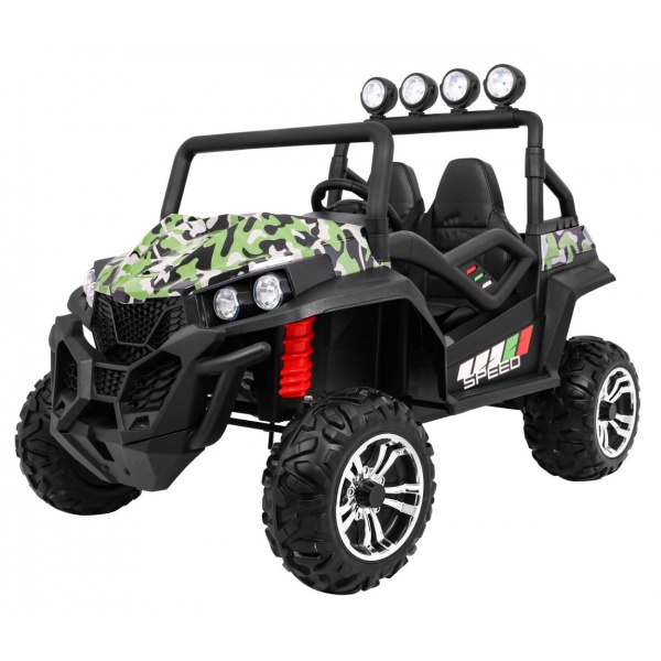  Dětské elektrické autíčko Buggy Strong Lift 24V 4x4 maskáčové