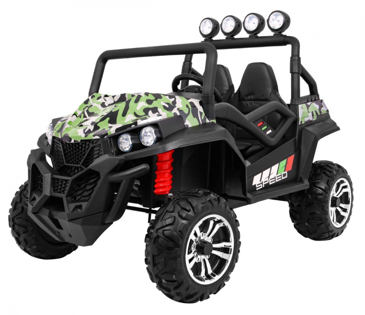 Dětské elektrické autíčko Buggy Strong Lift 24V 4x4 maskáčové