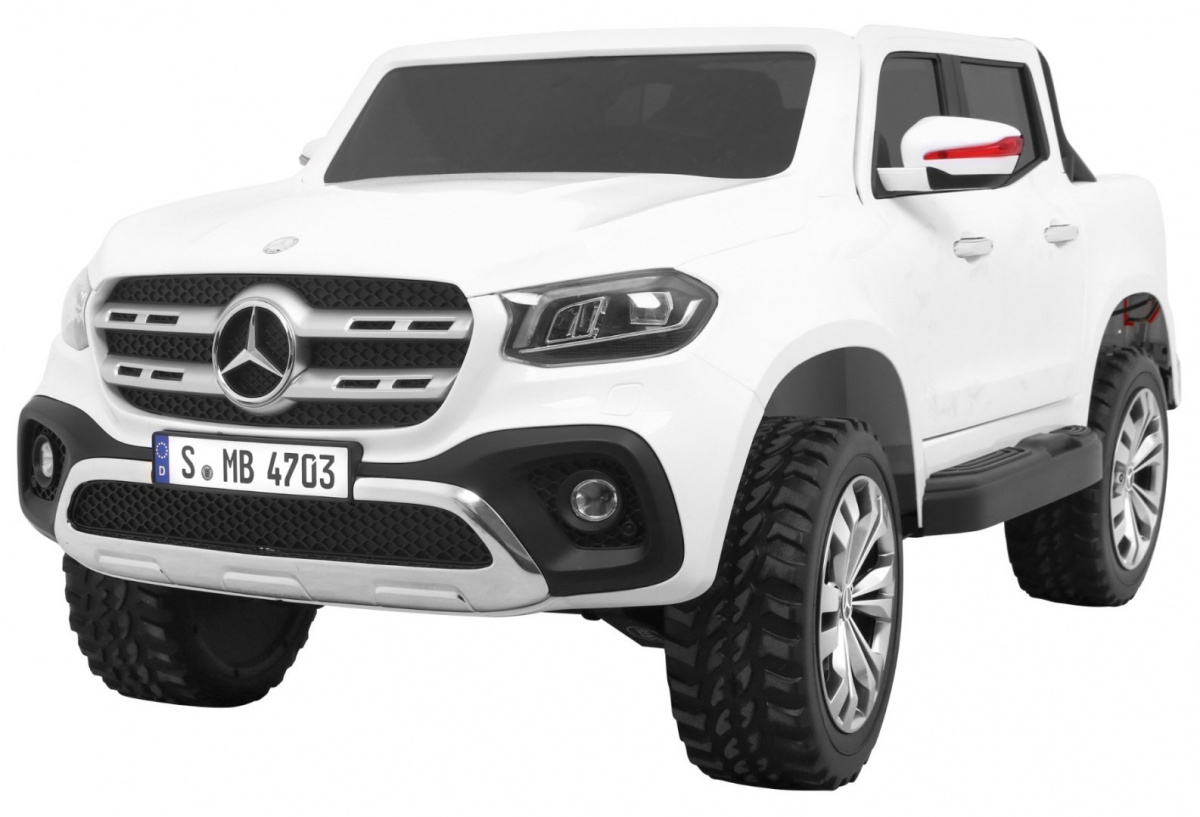 Elektrické autíčko Mercedes-Benz X-Class MP4 4x4 bílé