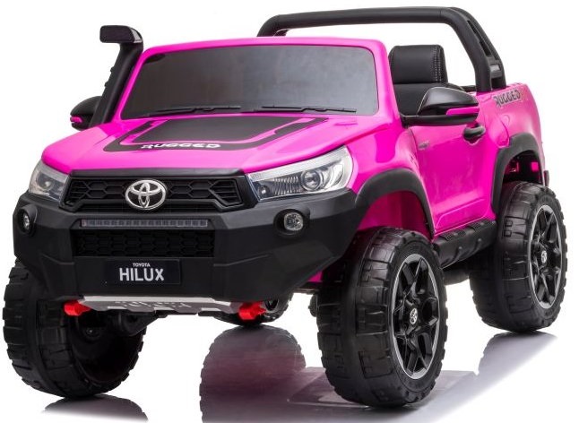  Dětské elektrické autíčko Toyota Hilux 4x4 růžové