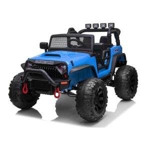  Elektrické autíčko Jeep Brothers  24V 2x200W lakované modré