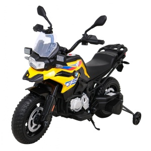  Dětská elektrická motorka BMW F850 GS žlutá