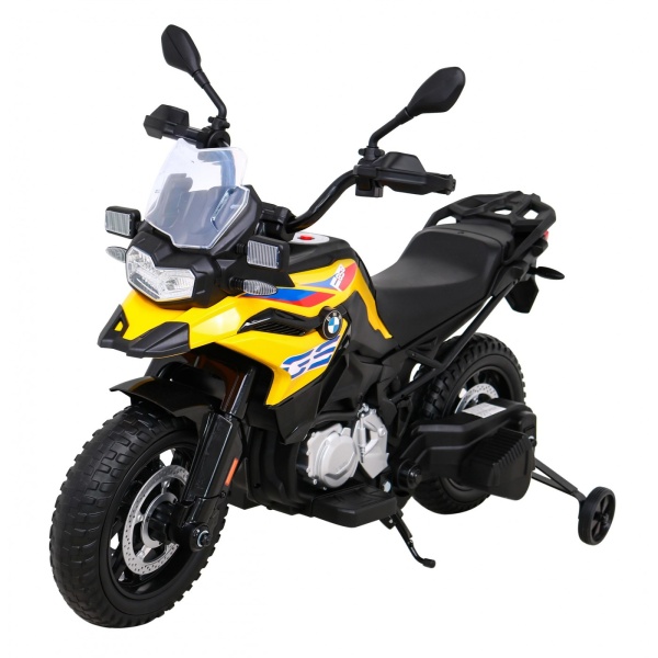  Dětská elektrická motorka BMW F850 GS žlutá