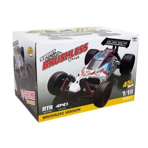 Závodní auto na dálkové ovládání 1:18 Žlutá ENOZE Rychlost 45 km/h RC