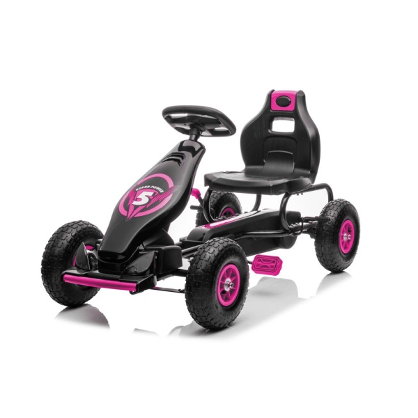  Dětská šlapací motokára G18 růžová