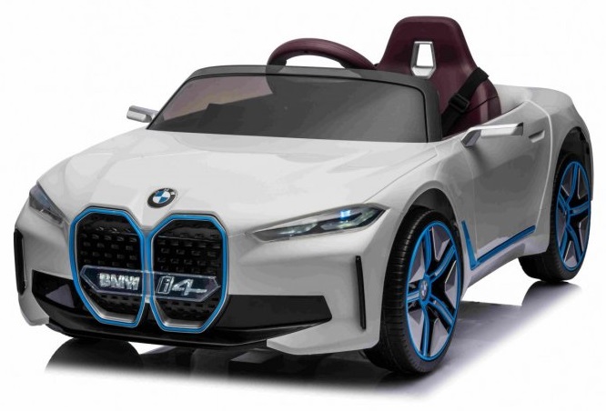 Elektrické autíčko BMW i4 bílé