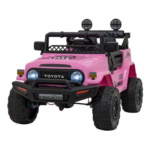  Elektrické autíčko Toyota FJ Cruiser 4x4 růžové