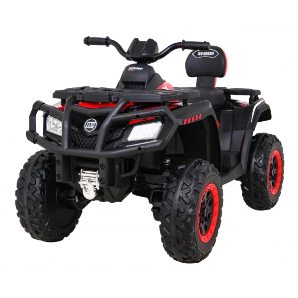 Dětská elektrická čtyřkolka XT-Speed 4x80W 24V červená