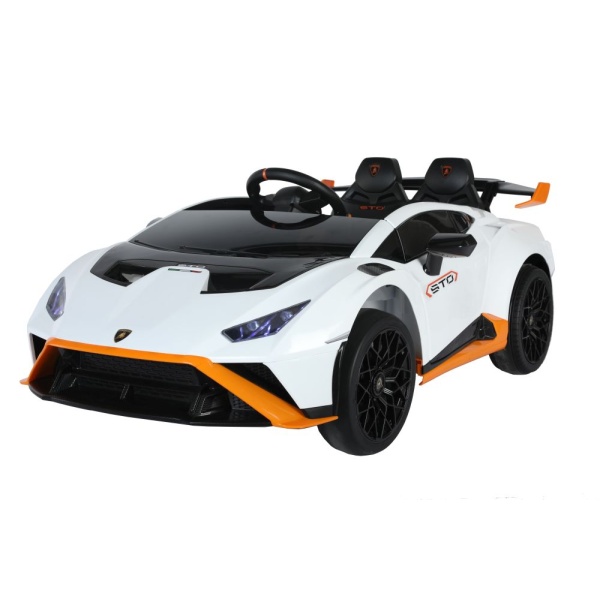  Dětské elektrické autíčko Lamborghini Huracán STO bílé