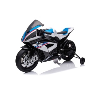 Dětská elektrická motorka BMW HP4 Race JT5001 bílá