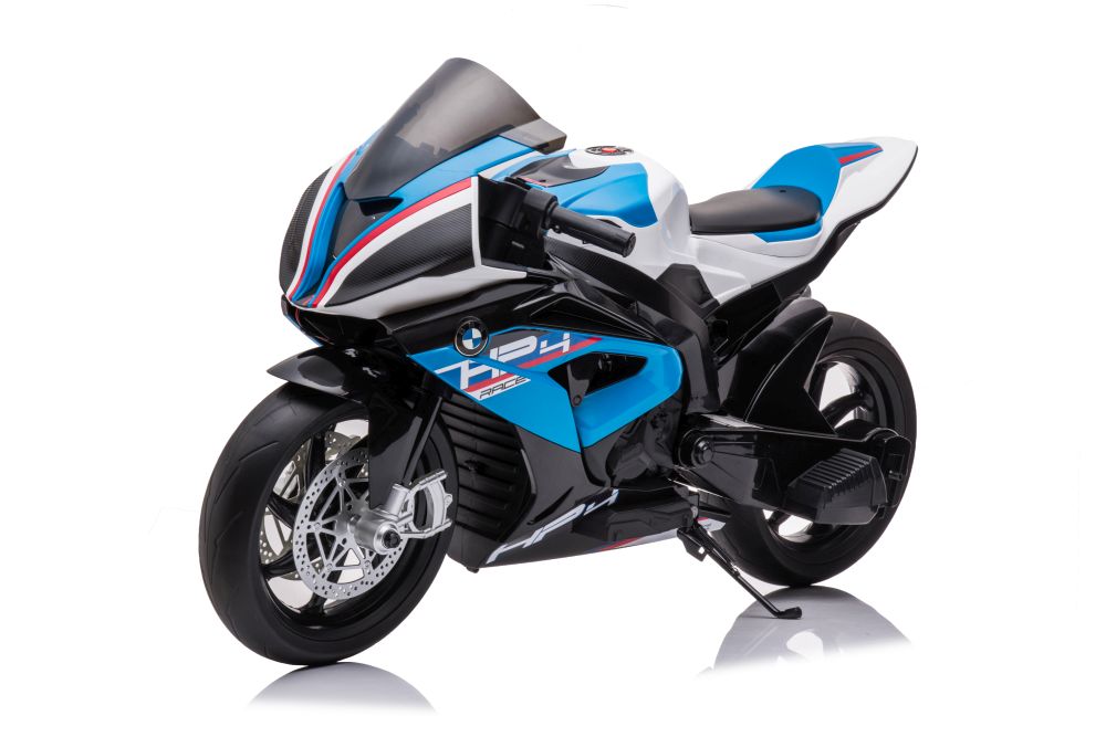 Dětská elektrická motorka BMW HP4 Race JT5001 modrá