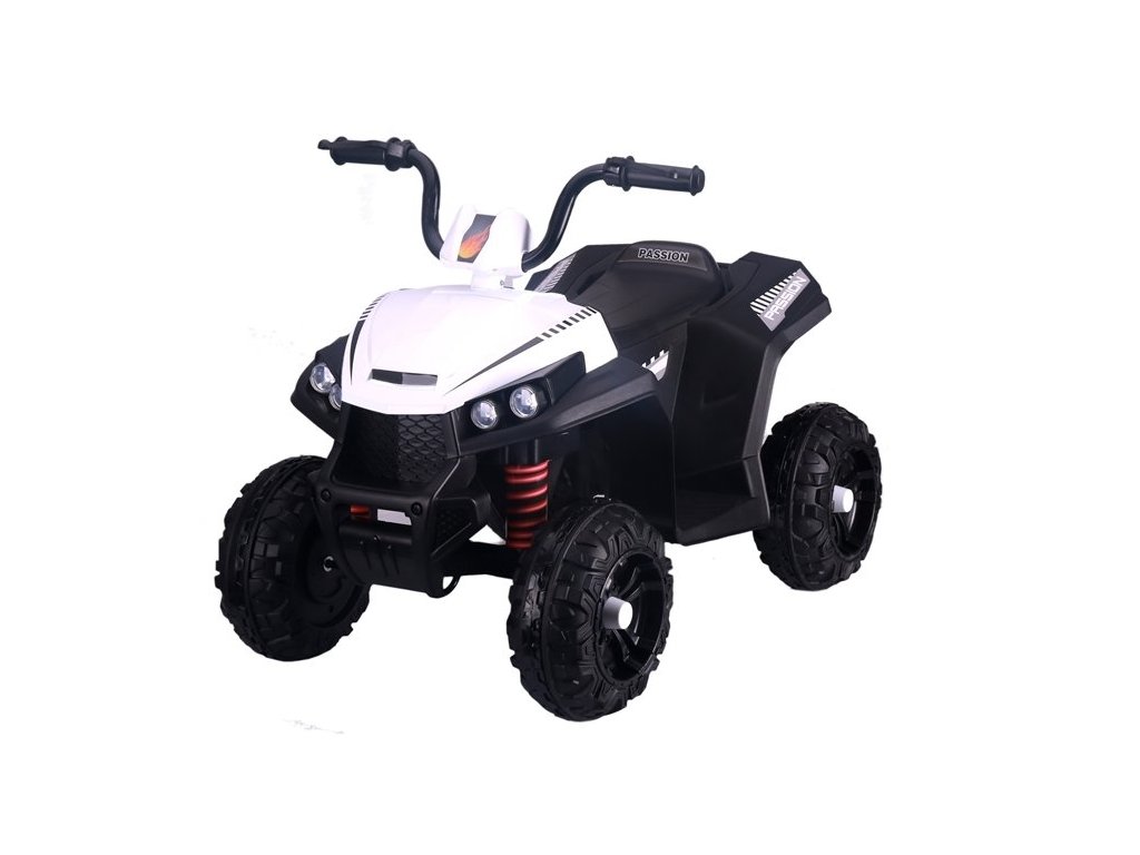 Dětská elektrická čtyřkolka S601 bílá