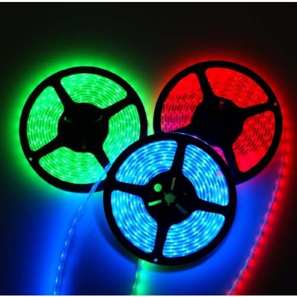 Vodotěsný 60 LED/m pásek - RGB 5050