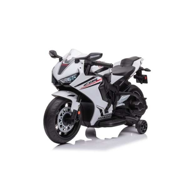  Dětská elektrická motorka Honda CBR 1000RR bílá