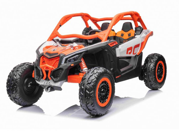  Mamido Elektrické autíčko Buggy Maverick Can-Am 2x24V 4x200W EVA oranžové