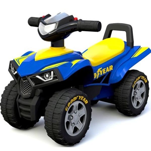  Odrážedlo čtyřkolka Goodyear modrá