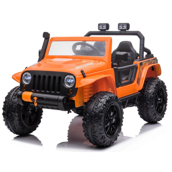  Elektrické autíčko Jeep 4Speed 4x45W oranžové ROZBALENO