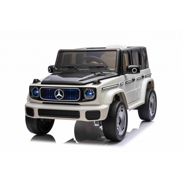  Elektrické autíčko Mercedes Benz EQG bílé