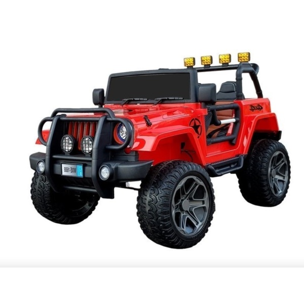  Elektrické autíčko WXE-1688 STRONG 4x4 24V červené