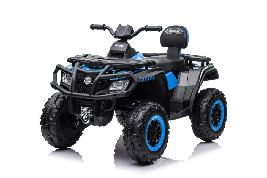 Dětská elektrická čtyřkolka S615 24V modrá