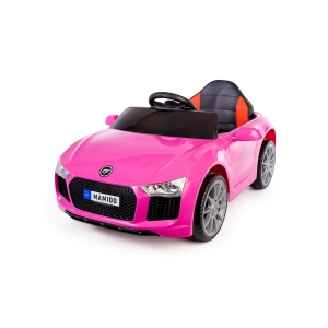  Mamido Elektrické autíčko Fast Wing eko-kůže růžové