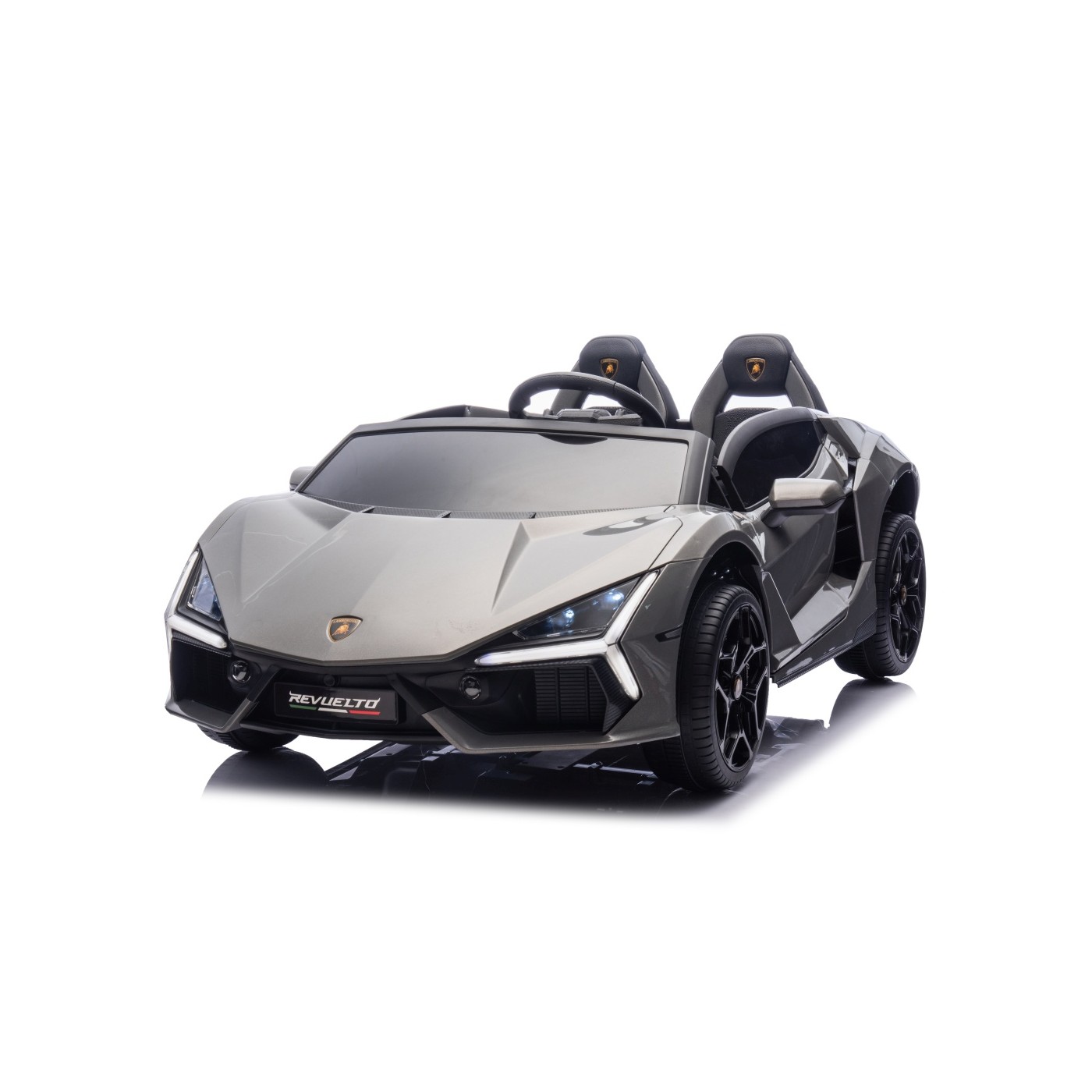 Dětské elektrické auto Lamborghini Revuelto XL STRONG šedé