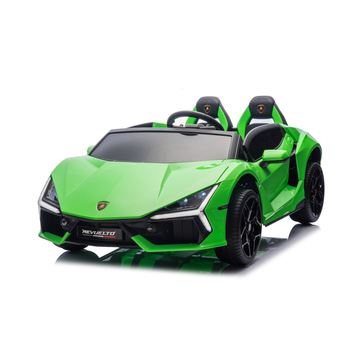 Dětské elektrické auto Lamborghini Revuelto XL STRONG zelené