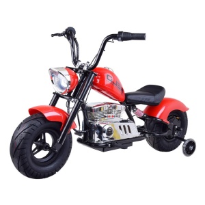 Dětská elektrická motorka Chopper 24V červená