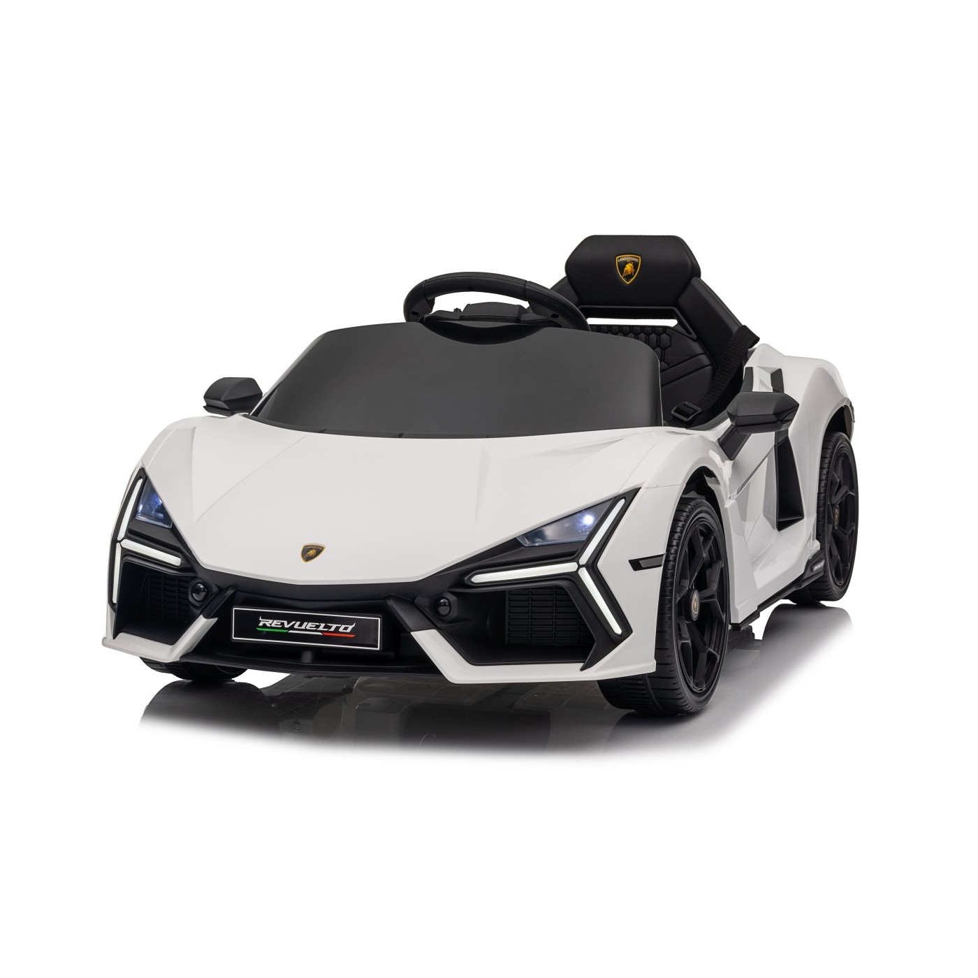 Dětské elektrické autíčko Lamborghini Revuelto bílé