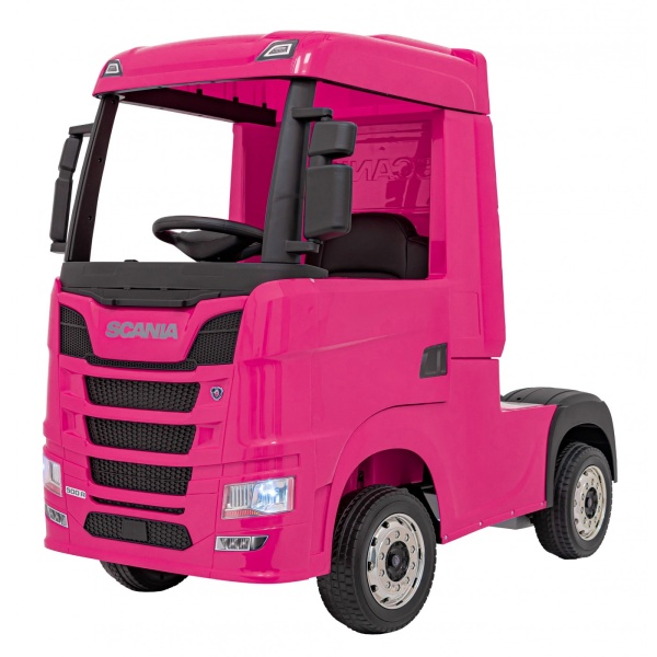  Elektrický kamion Scania R-SERIE 4x4 růžový