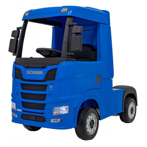  Elektrický kamion Scania R-SERIE 4x4 modrý