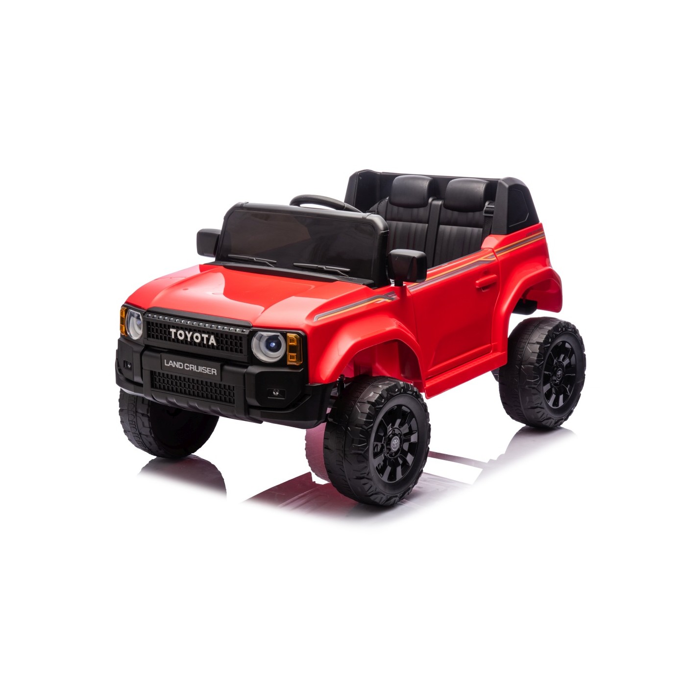 Elektrické autíčko Toyota Land Cruiser PRADO červené