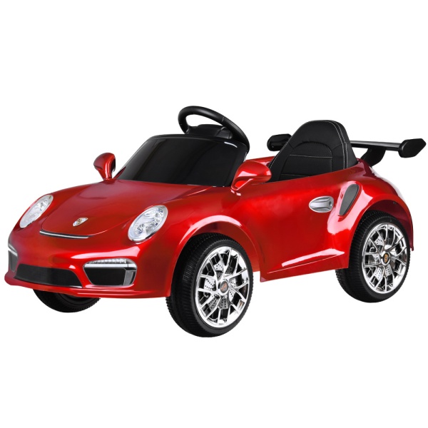  Elektrické autíčko Porsche RUF CTR3 lakované červené