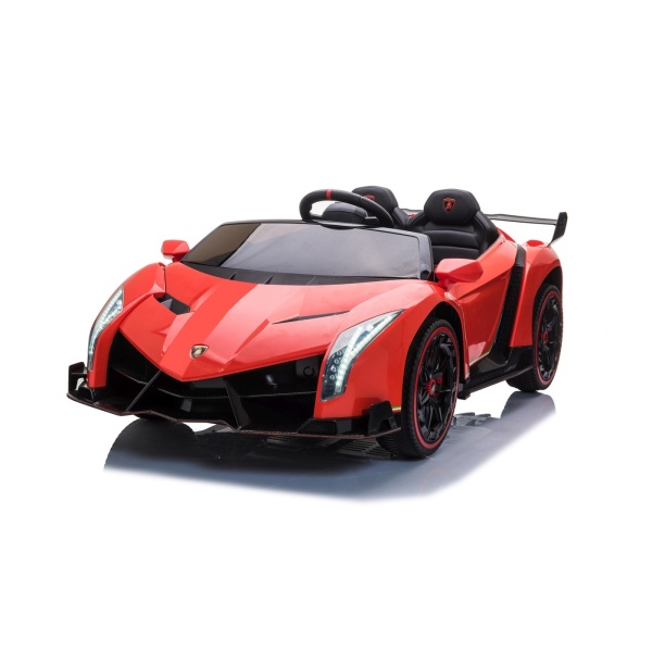  Elektrické autíčko Lamborghini Veneno 4x4 červené