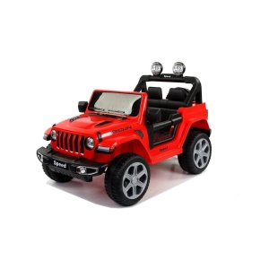  Mamido Elektrické autíčko SPEED 4x4 červené | 180W | EVA | LED | 2
