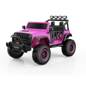  Mamido Elektrické autíčko Buggy BIG FOOT 4x4 rúžové 24V | 800W | 60 kg | EVA | LED | 2
