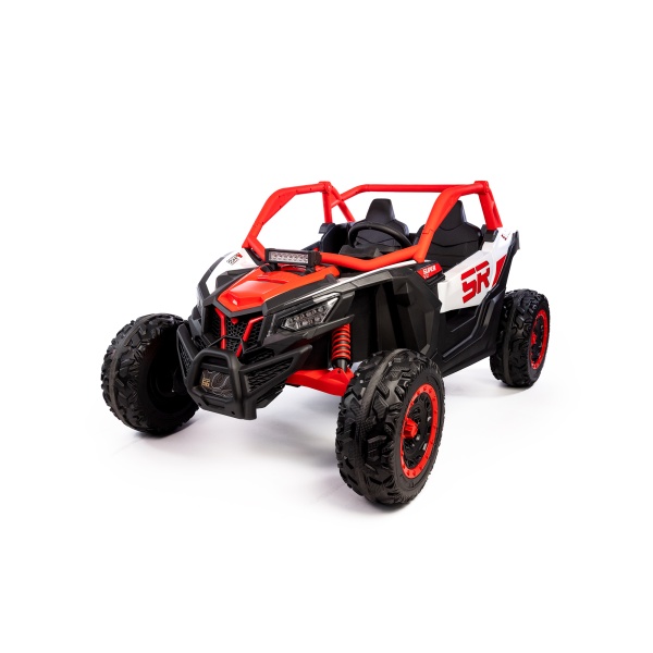  Mamido Elektrické autíčko Buggy Bumper 66 červené | 24V | 4x200W | EVA | LED | 2