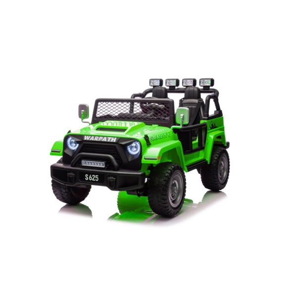  Elektrické autíčko Off-Road MONSTER 4x4 zelené - Chybí krytky světel - R-PA.S625.ZIE